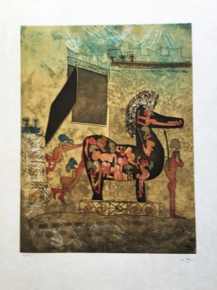 Офорт И Аквитанта Matta - Hom'Mere Chaosmos, Vol. I