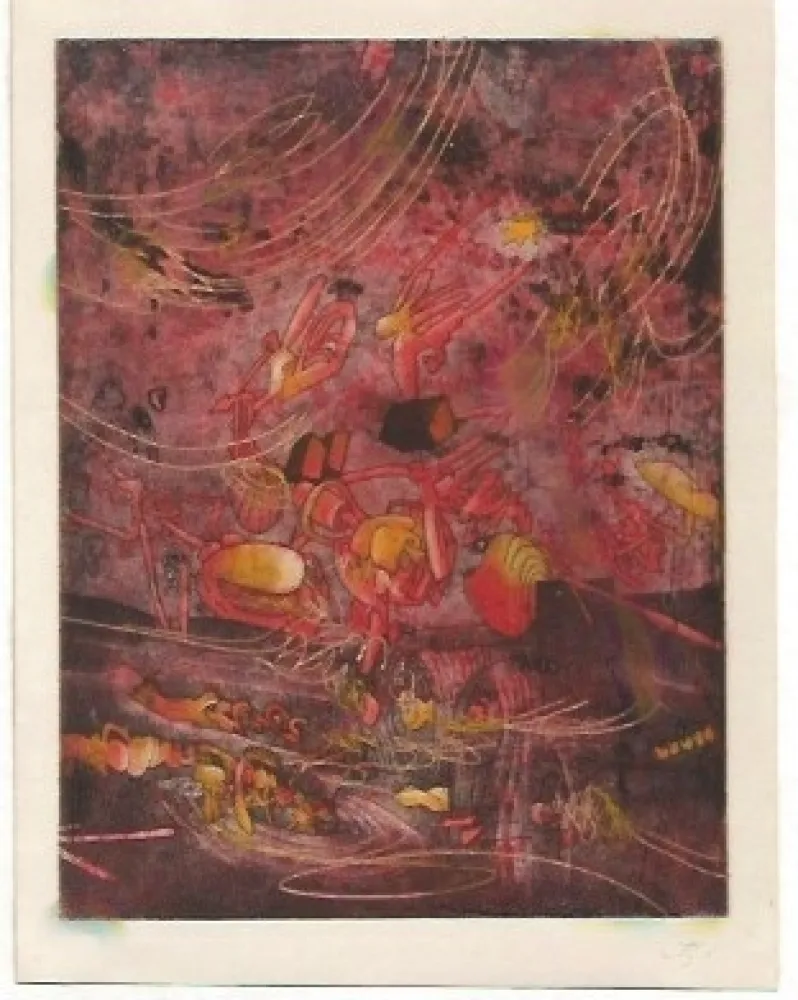 Гравюра Matta - Hom'mere V - N'ous -8