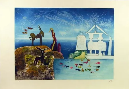 Офорт И Аквитанта Matta - Hours of the Day Series, 8am