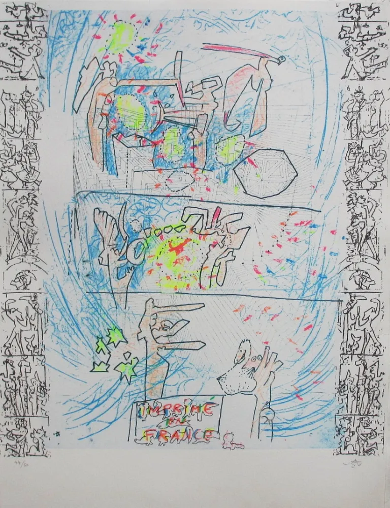 Сериграфия Matta - Imprimé en France