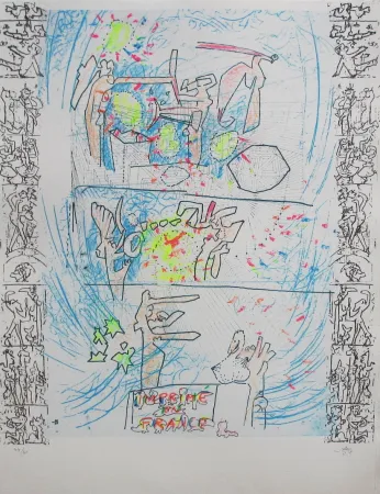Сериграфия Matta - Imprimé en France