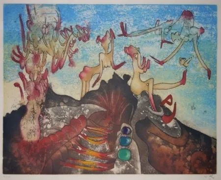 Офорт И Аквитанта Matta - Ioessa