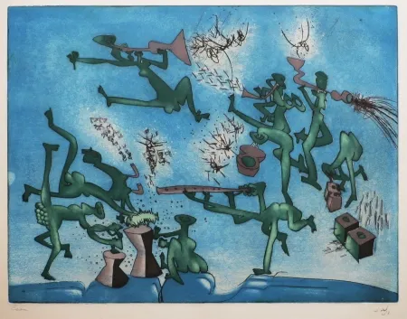 Офорт И Аквитанта Matta - Jazz Bande