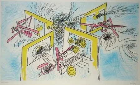 Литография Matta - La grande invariante