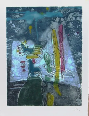 Офорт И Аквитанта Matta - La Mysticité charnelle