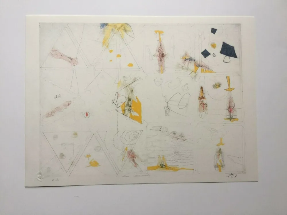 Литография Matta - La parole est a Peret (from Morfolgie Verbali)