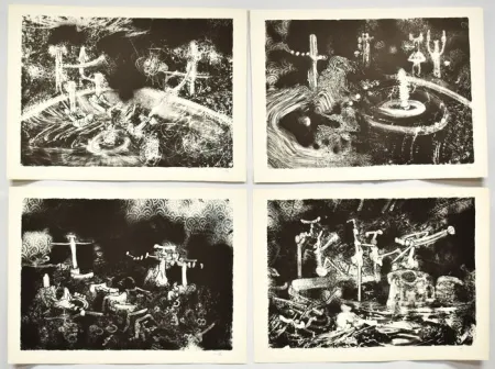 Литография Matta - Le acque d'arno