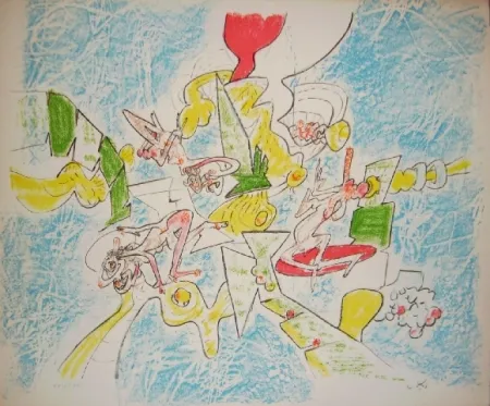 Литография Matta - L'effet Gabriel