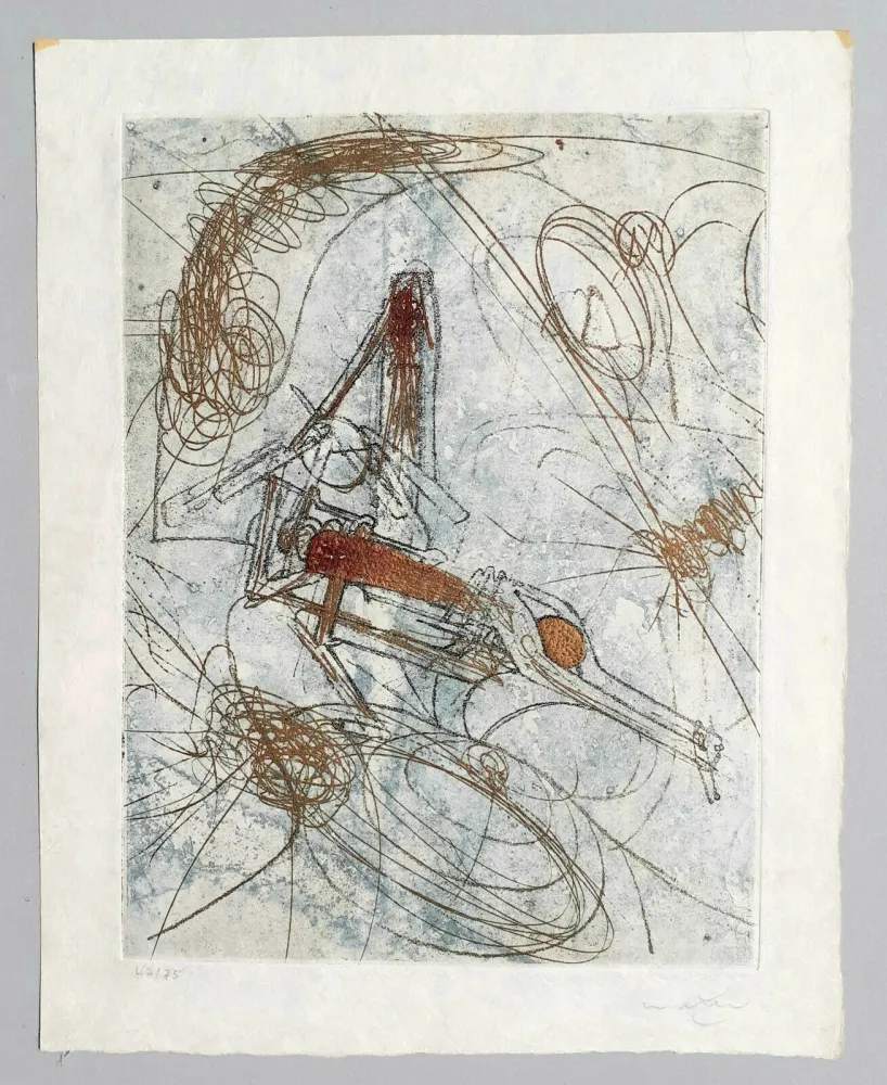 Акватинта Matta - Les Damnations