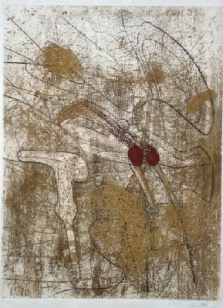 Офорт И Аквитанта Matta - Les damnations 5