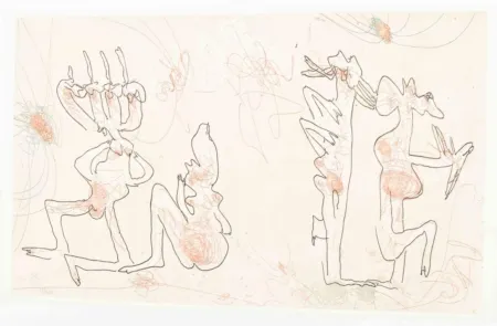 Офорт И Аквитанта Matta - Les mots dans la peinture (complete book + print)