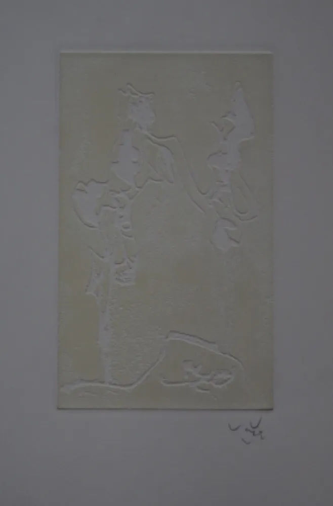 Гравюра Matta - Les raconteurs de sperme.