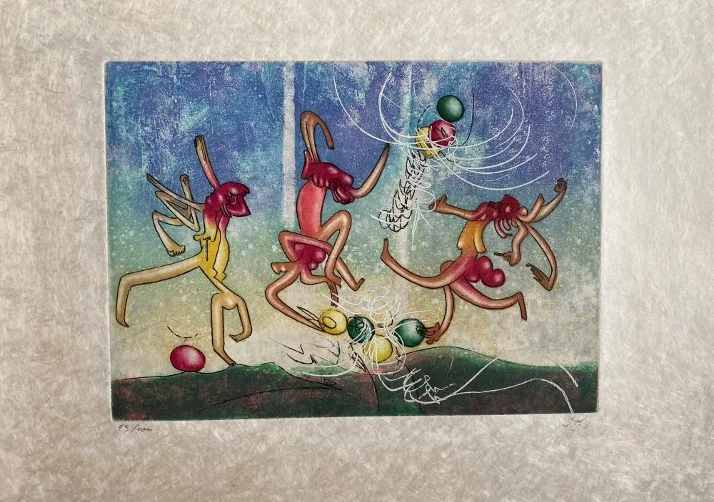 Акватинта Matta - Les Transesports