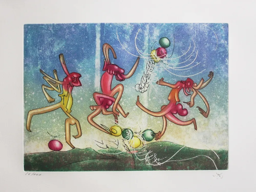 Офорт И Аквитанта Matta - Les Transesports