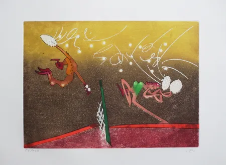 Офорт И Аквитанта Matta - Les Transesports