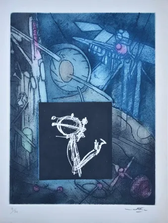 Офорт И Аквитанта Matta - Les Voix