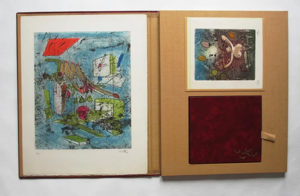 Иллюстрированная Книга Matta - L'oeuvre gravé