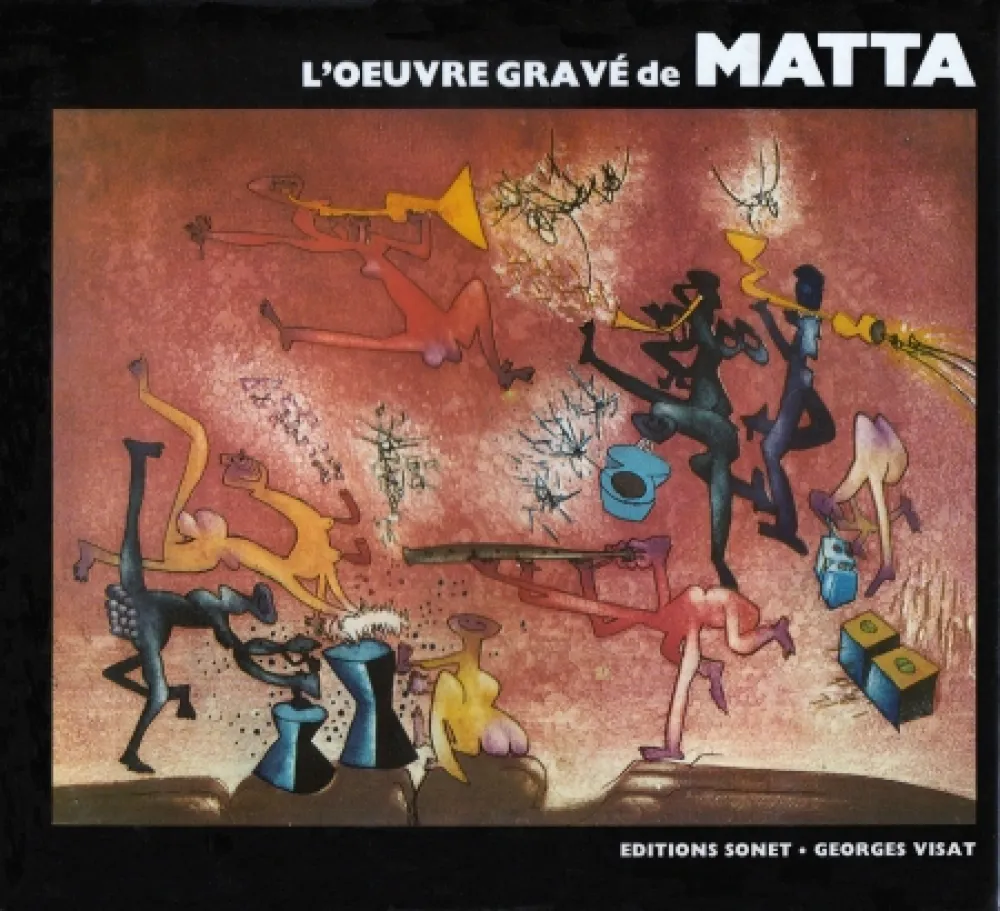 Иллюстрированная Книга Matta - L´oeuvre gravé de Roberto Matta