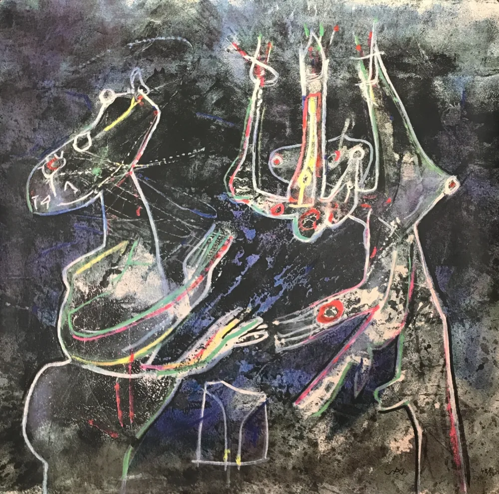 Сериграфия Matta - Mes Dessins (23 Artistes pour Médecins du Monde)