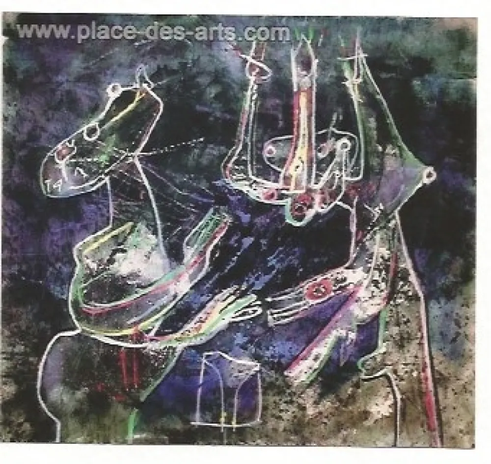 Сериграфия Matta - Mes dessins