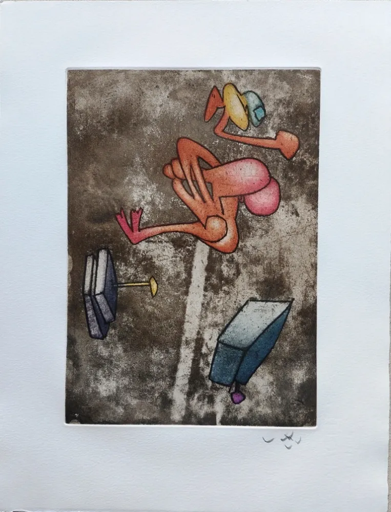 Офорт И Аквитанта Matta - Mots desserre freins