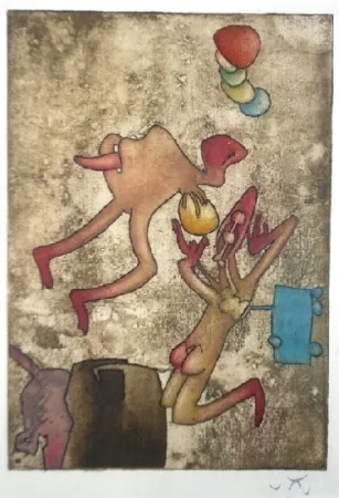 Офорт И Аквитанта Matta - Mots desserre freins 4