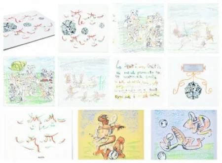 Литография Matta - Music Foot