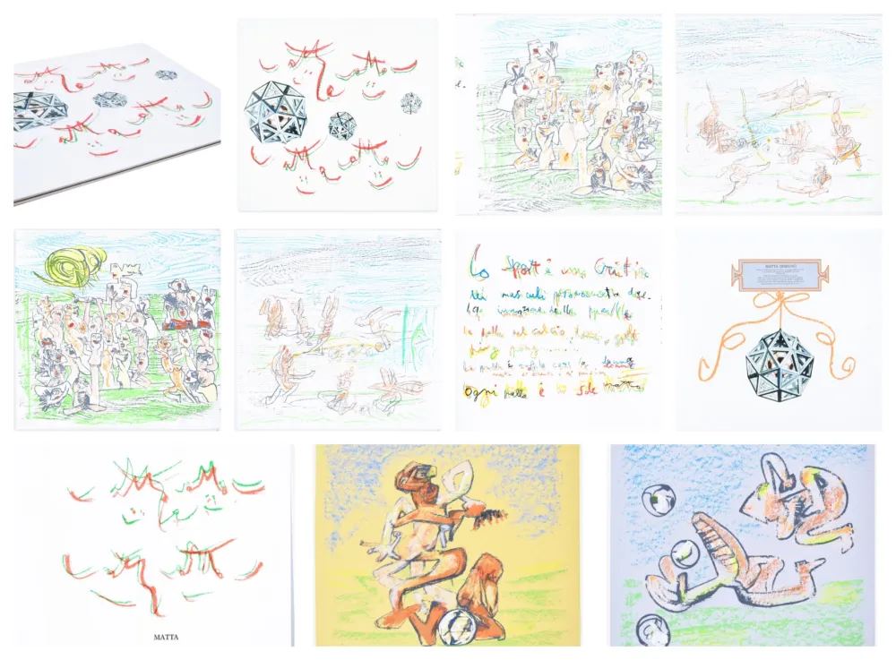 Литография Matta - Music Foot (portfolio)