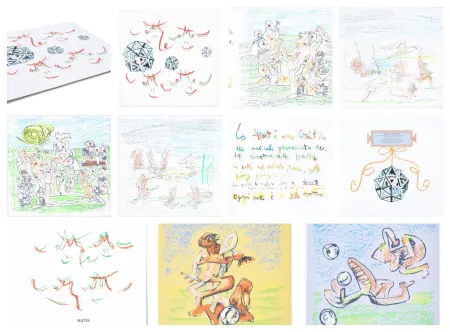 Литография Matta - Music Foot (portfolio)