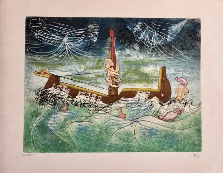 Гравюра Matta - N'ou's from Hom'mere II L Eautre