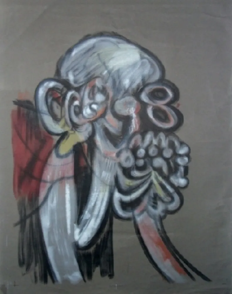 Литография Matta - Oh l'as de pique