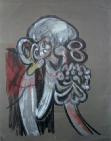 Литография Matta - Oh l'as de pique