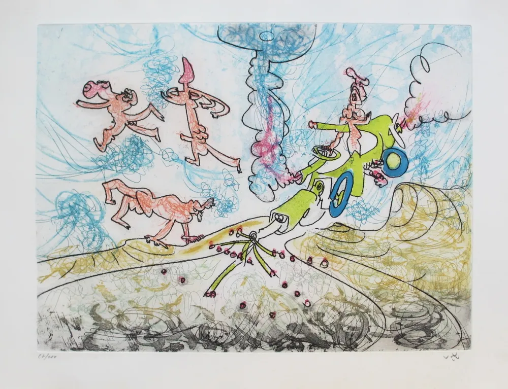 Офорт И Аквитанта Matta - Oh! Tomobiles