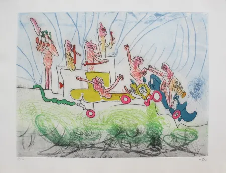 Офорт И Аквитанта Matta - Oh! Tomobiles