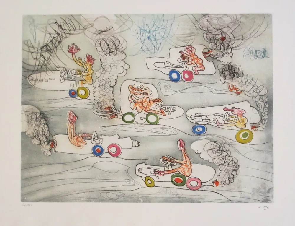 Офорт И Аквитанта Matta - Oh! Tomobiles