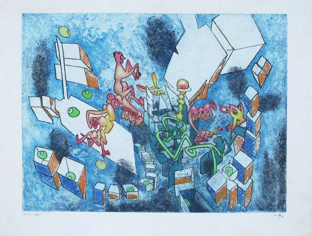 Офорт И Аквитанта Matta - Omnimal