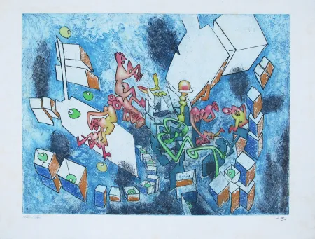 Офорт И Аквитанта Matta - Omnimal