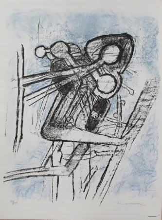 Литография Matta - Onze formes du doute