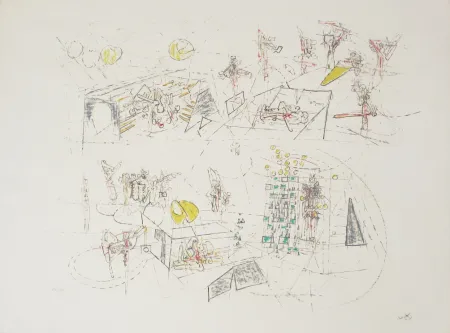 Литография Matta - Orbis Yeux