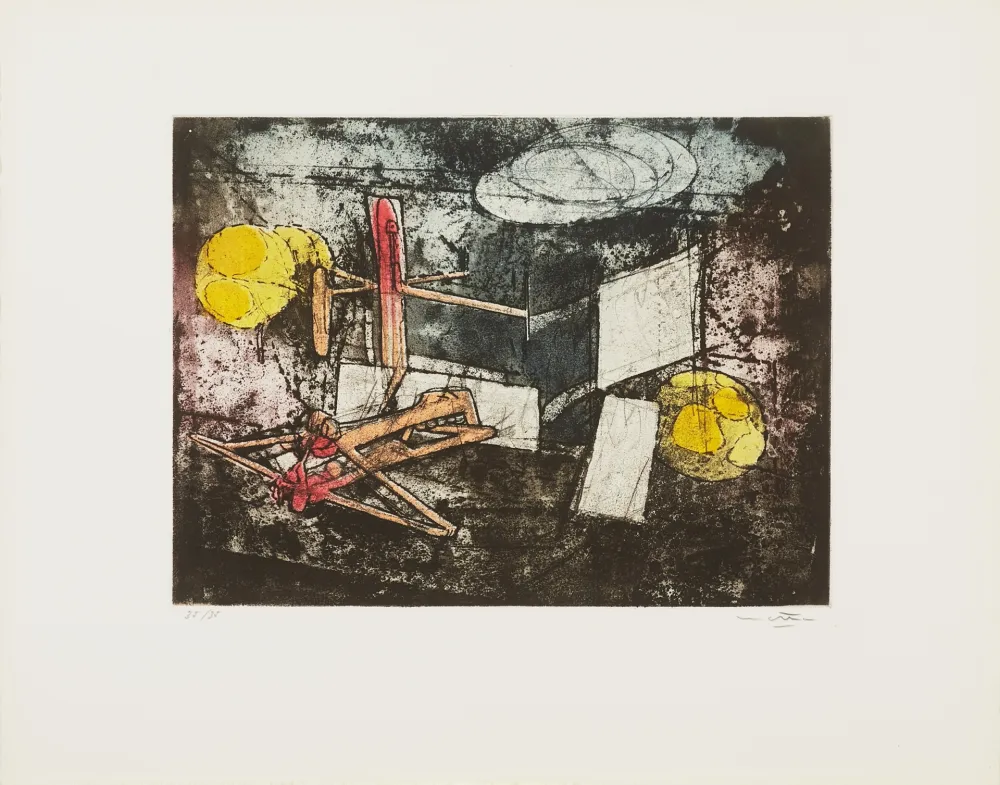 Офорт И Аквитанта Matta - Passage et sage du couple