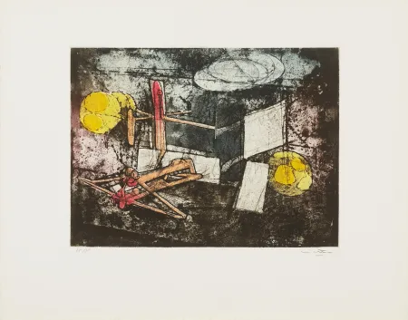 Офорт И Аквитанта Matta - Passage et sage du couple