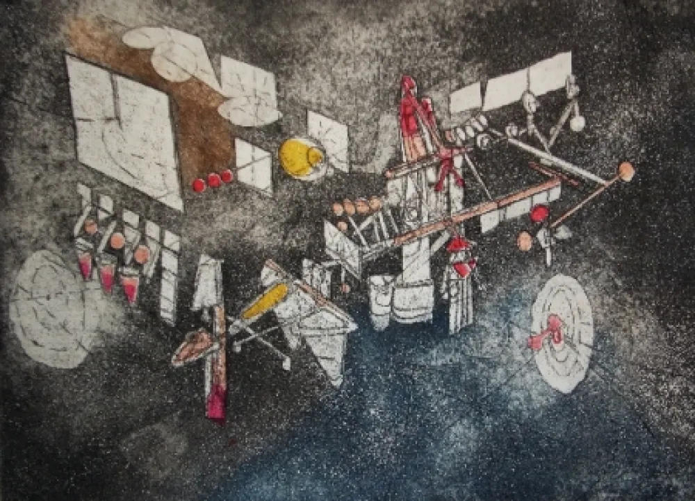 Офорт И Аквитанта Matta - Passage et sage du couple 3