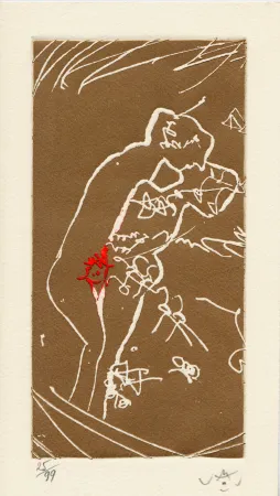 Гравюра Matta - Pour J. Mansour