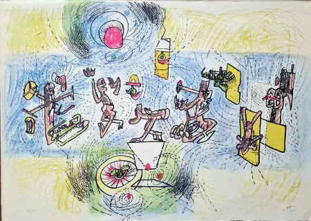 Литография Matta - Sans titre