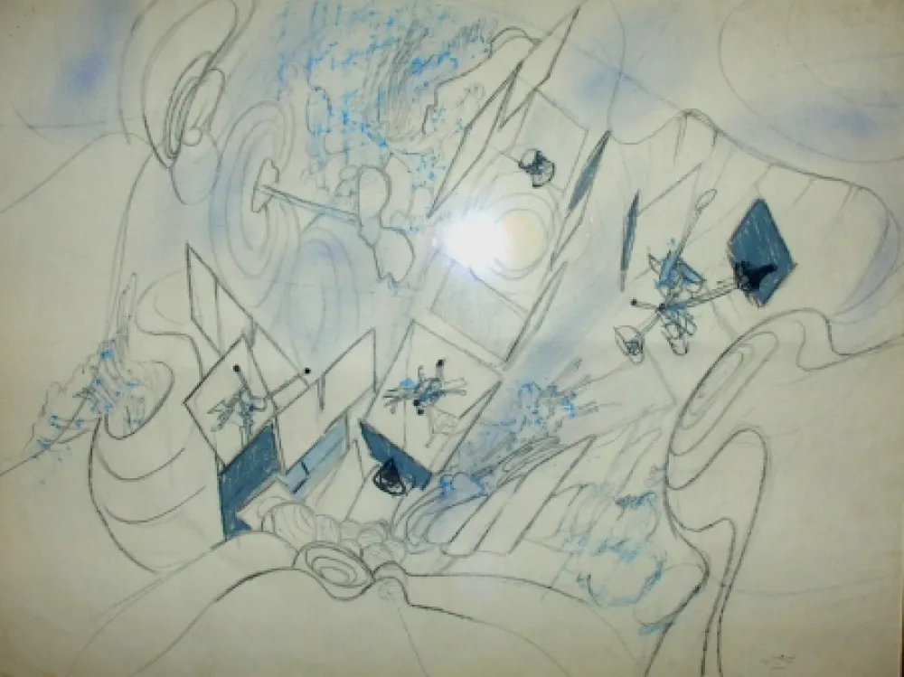 Литография Matta - Sans Titre