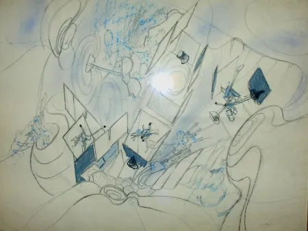 Литография Matta - Sans Titre