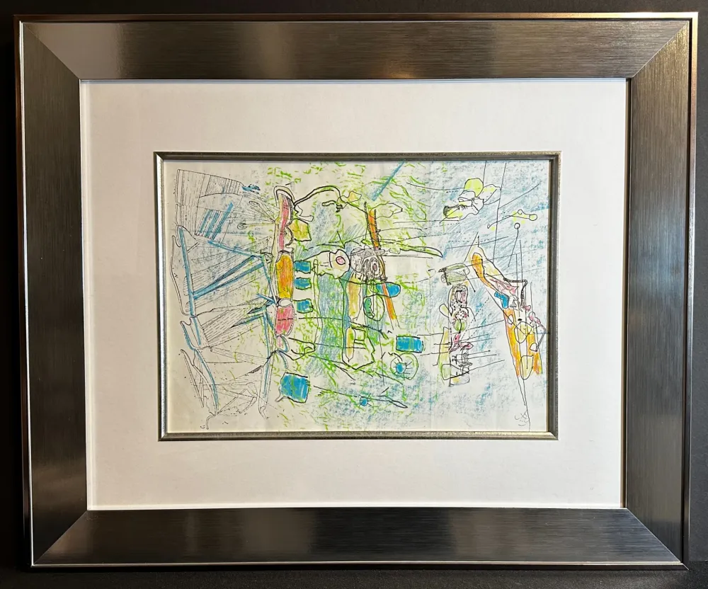 Нет Никаких Технических Matta - Sans Titre Original Mixed Media With Collage (2)