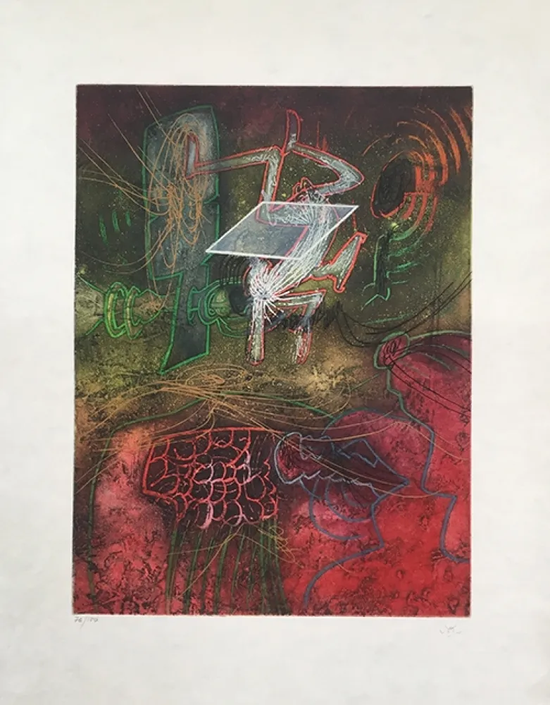 Офорт И Аквитанта Matta - Season in Hell – Damne par l’arc-en-ciel 