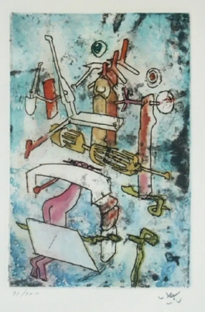 Офорт И Аквитанта Matta - Songe Songé