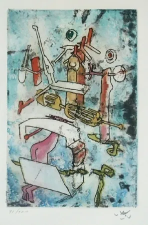 Офорт И Аквитанта Matta - Songe Songé